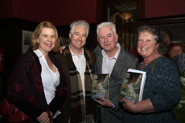 L-R: Alison Chivers, Adam Searle, Julian Leatherdale and Annette Barlow (publisher, A&U)